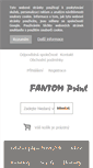 Mobile Screenshot of fantomprint.cz